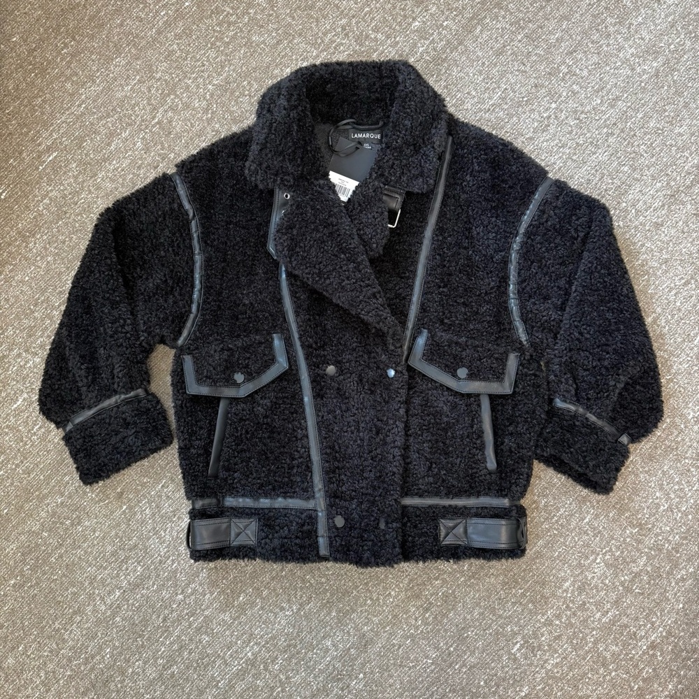 Lamarque Badu Faux Fur Jacket